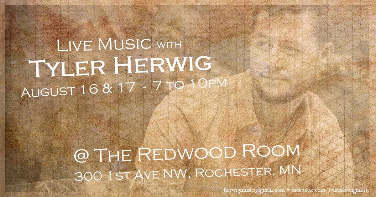 Tyler Herwig at The Redwood Room